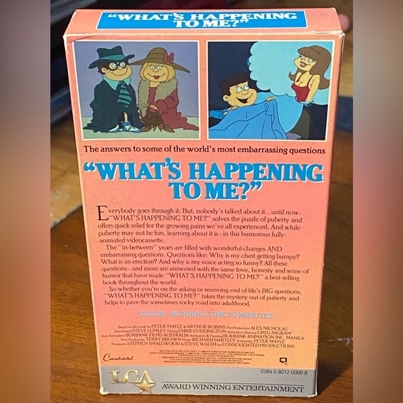 What’s happening to me? VHS. Hilarious, 80’s cartoon about puberty. - Picture 2 of 6